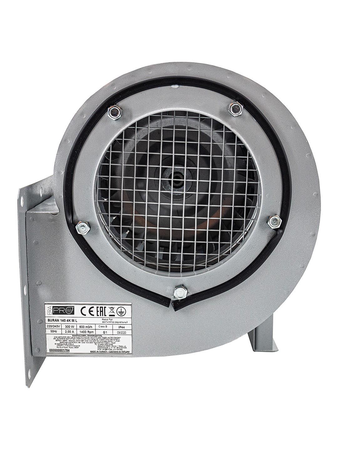 Вентилятор радиальный BURAN 200 220V Лв0 2полюс ERA PRO