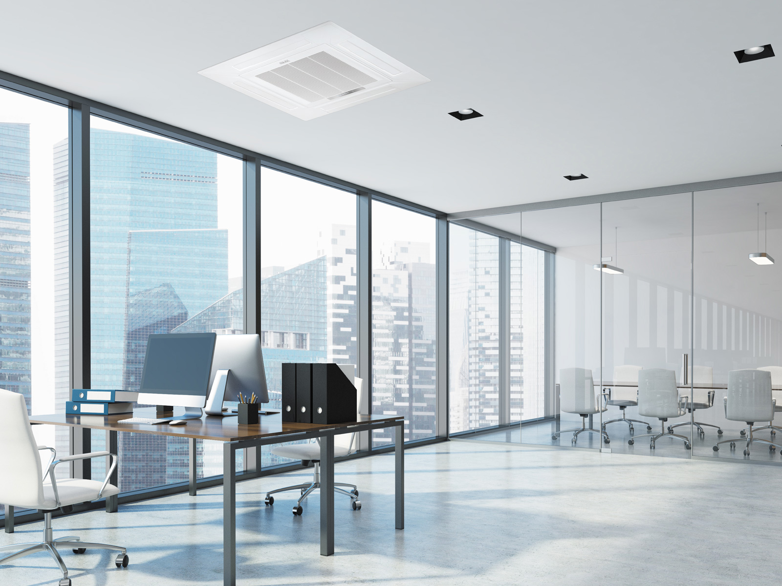 Четырехпоточный кассетный внутренний блок для VRF ARV системы AUX ARVCA-H028/4R1X