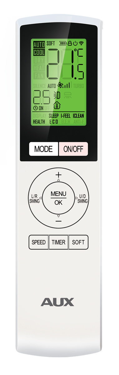 Настенный внутренний блок мульти сплит системы AUX AMWM-H12/4R2(CC)