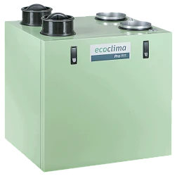 Вертикальная приточно-вытяжная установка с роторным рекуператором Ecoclima Pro Vent ECT PV-R 2350-E7.5-R-5