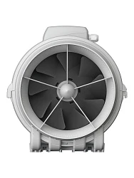 Вентилятор канальный TYPHOON D250 осевой двухскоростной ERA PRO